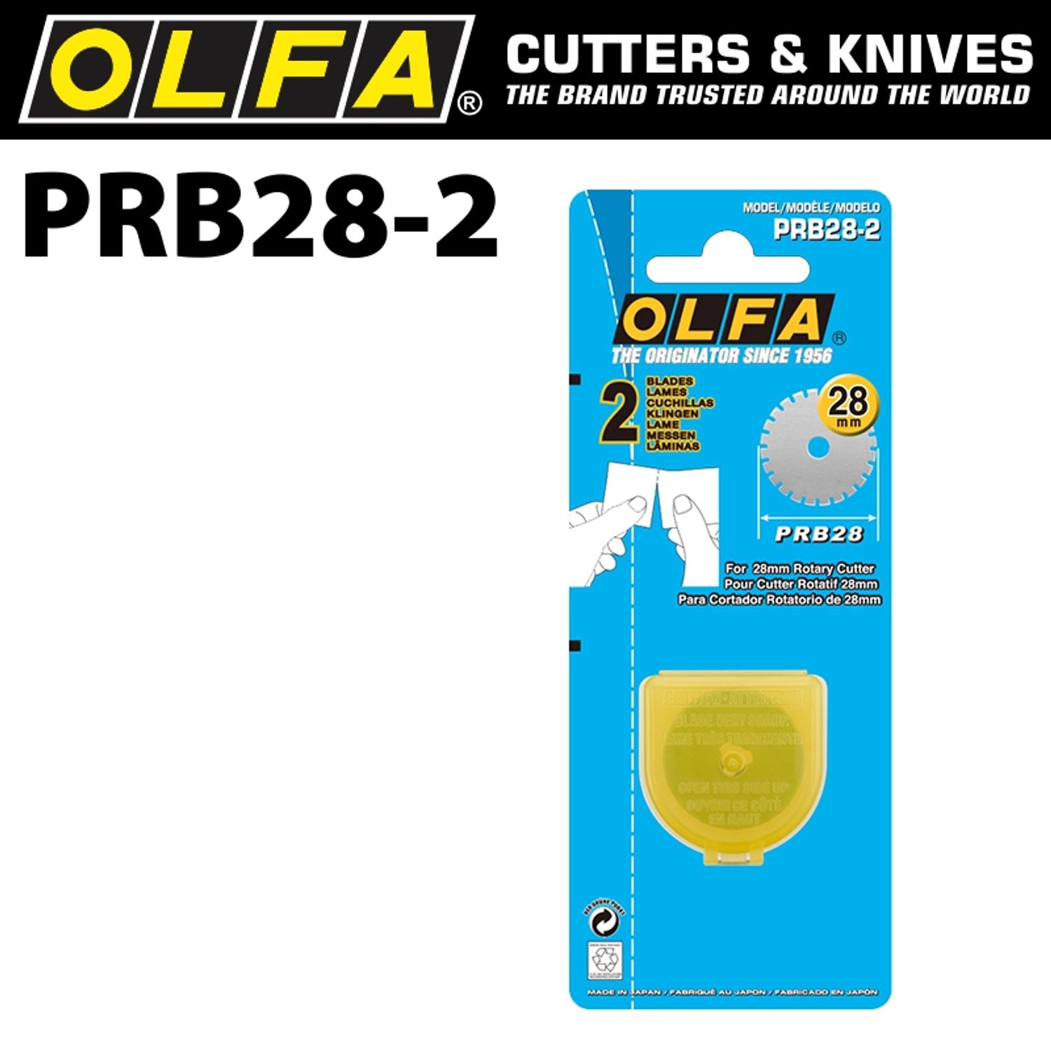 OLFA Perfortion Blade 28mm For Prc3 2/pk 28mm